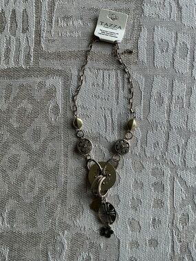 NWT Gold Tone Coins Necklace